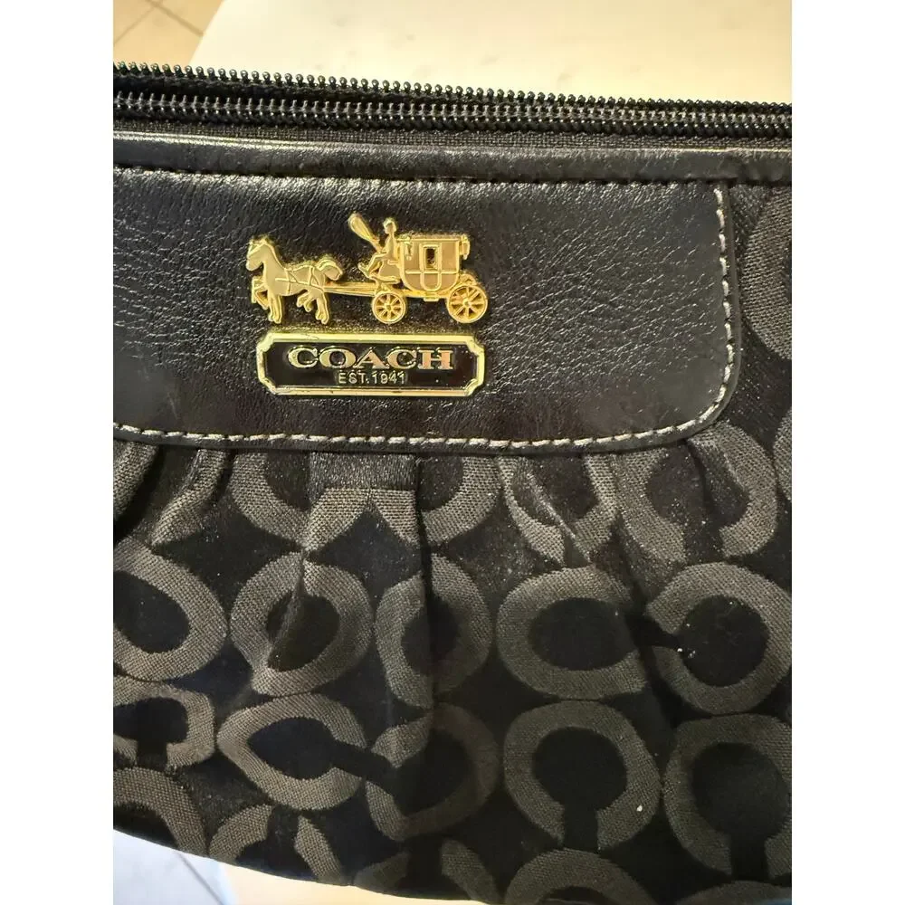 Y2K Coach Madison Op Art Wristlet